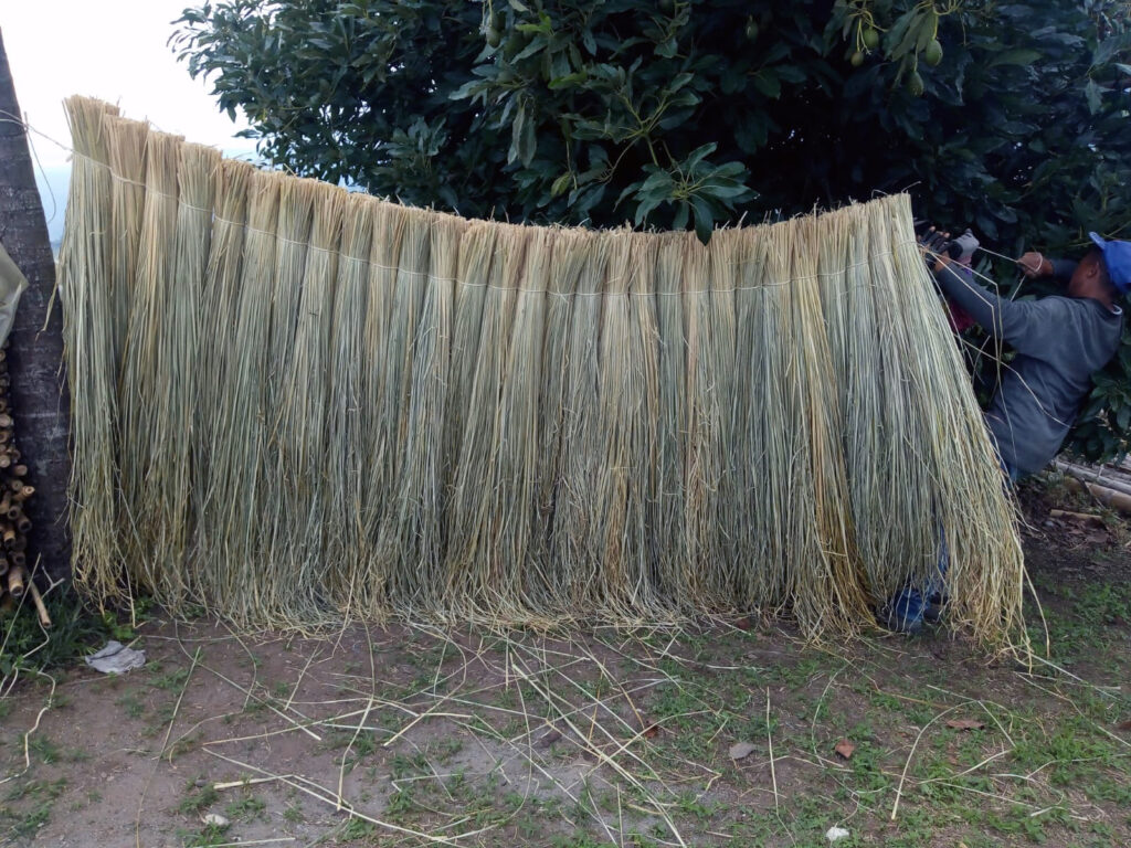 techo de paja natural